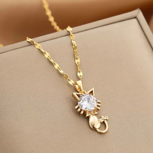 Cat Necklace - Picture 4 of 4